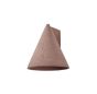 Wall Lamp 1 Primary Shape - Dark Red