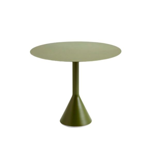 Palissade Cone Table Dia 90 Round - Olive