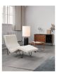 Adnet Coffee Table Ø70 - Tan Leather