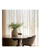 Vulca Vase Medium - Off-White Stone