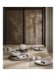 Enkei Tray, Medio - Silver Travertine