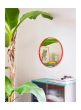 Arcs Mirror-Round-Red