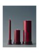 Column Candleholder-Small-Bordeaux