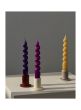 Tube Candleholder-Small-Bordeaux