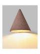 Wall Lamp 1 Primary Shape - Dark Red