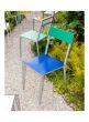 Alu Outdoor Chair - Dark Blue Green