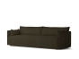 Offset Sofa 3 Seater - Upholstery (0014 Grey, Moss, Sahco, Kvadrat)