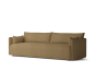 Offset Sofa 3 Seater - Upholstery (0019 Beige, Moss, Sahco, Kvadrat)