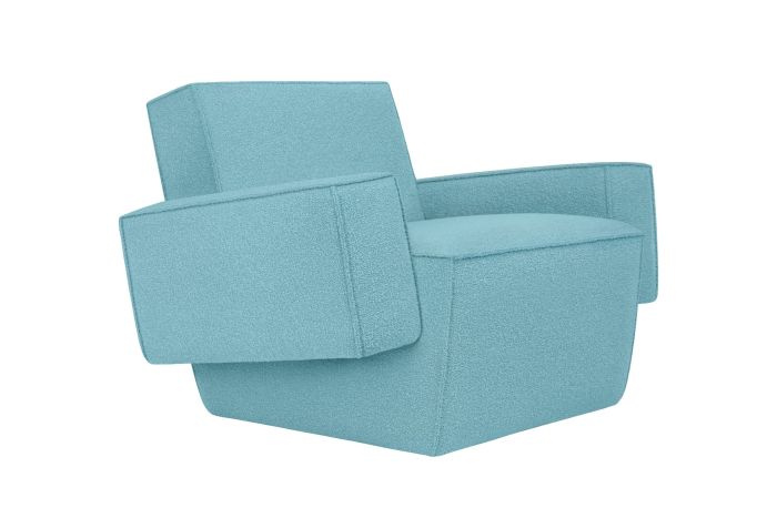 Hunk Lounge Chair With Armrests - Lcicle