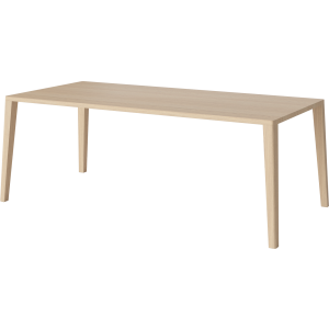Graceful Dining Table with Extension Leaf 2 Pcs. 95 x 200cm, 30 mm, Designed by Michael H. Nielsen