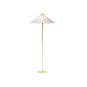 9602 Floor Lamp - Brass/Canvas
