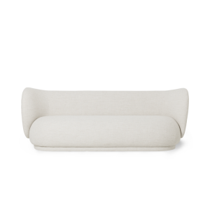 Rico 3-Seater Sofa C/M - Boucle Off-White