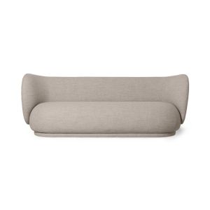 Rico Sofa Boucle 3-Seater - Sand