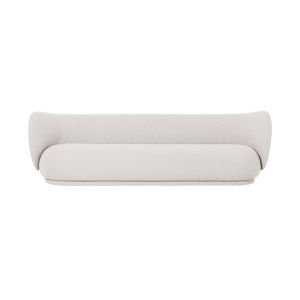 Rico Sofa 4-Seater - Boucle, Off - White