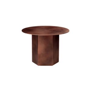 Epic Coffee Table - Round,  A 60, Steel - Earthy Red