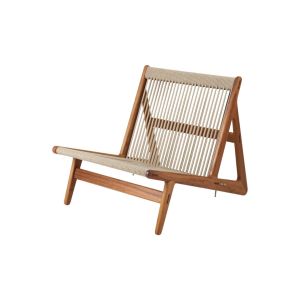 MR01 Initial Outdoor Lounge Chair - Sunfire Melange Beige and Sand