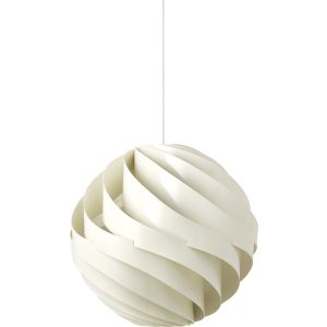 Turbo Pendant Lamp  A 62 - Alabaster White Glossy