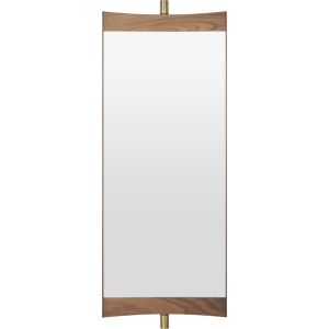Vanity Wall Mirror - Walnut Veneer