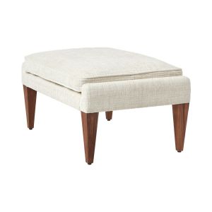 V11 Ottoman - Upholstery Forli, Limonta 027  - Walnut Base