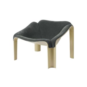 F300 Lounge Chair - Pastel Green Base, Upholstery Alpaca Alto 016