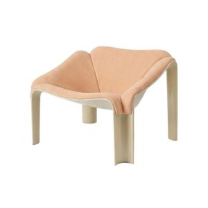 F300 Lounge Chair - Pastel Green Base, Upholstery Alpaca Alto 023