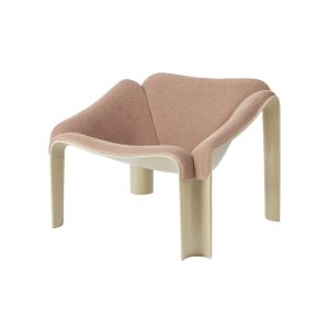 F300 Lounge Chair - Pastel Green Base, Upholstery Belsuede Special FR 132