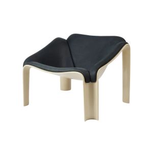 F300 Lounge Chair - Pastel Green Base, Upholstery Sorensen Leather Dunes 21003