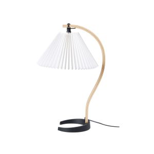 Timberline Table Lamp - Oak/Birch/White
