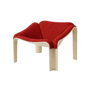 F300 Lounge Chair - Pastel Green Base, Upholstery Alouette 006