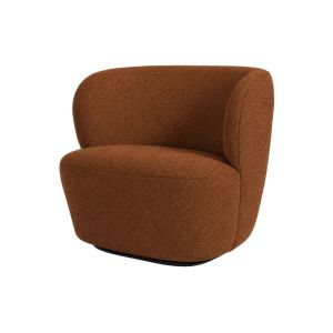 Stay Lounge Chair L Black Base - Fully Upholstered Grain Gabriel 61254