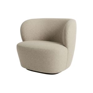 Stay Lounge Chair L Black Base - Fully Upholstered Grain Gabriel 61247