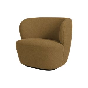 Stay Lounge Chair L Black Base - Fully Upholstered Grain Gabriel 61037