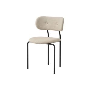 Coco Dining Chair - Black Matt Base - Full Upholstery Tempt 61169