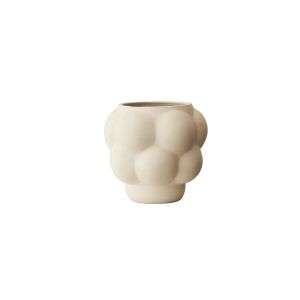 Ceramic Balloon Pot 09 - Raw White