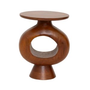 Farren Side table - Mango Oak Wood