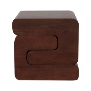 Side table Lugn - Mango Walnut Wood