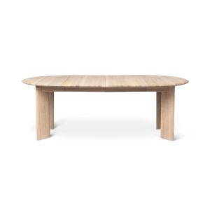 Bevel Table Extendable 217cm - Natural Solid Oak