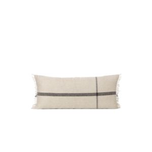 Calm Cushion - Camel / Black , with filling_