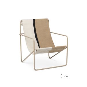 Desert Lounge Chair - Cashmere/Soil