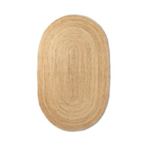 Eternal Oval Jute Rug Small - Natural