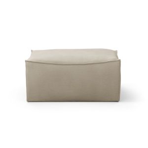 Catena Pouf Square S500 - Rich Linen