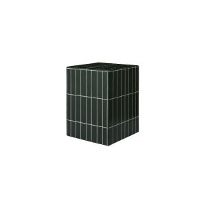 Pillar Side Table - Dark Green