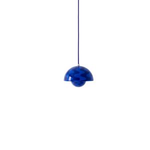 Flowerpot VP1 - Cobalt Blue & Twilight Blue Pattern