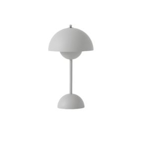 Flowerpot Portable Lamp VP9 - Matt Light Grey
