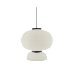 Formakami Pendant JH5 A 70 - Ivory White & Black Stained Oak