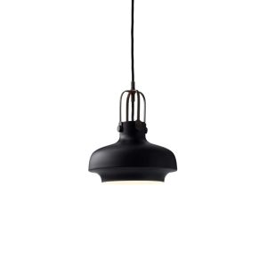 Copenhagen Pendant SC6  A 20 Cm - Matt Black & Bronzed Brass