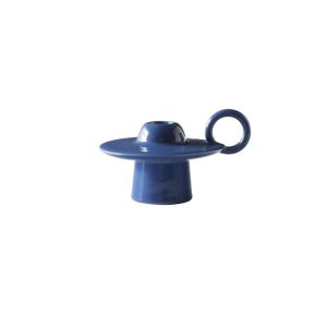 Momento Candleholder JH39 W14,2 D11,8 H8,5 - Azure