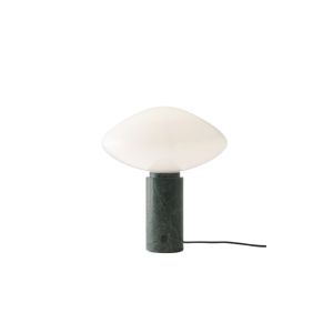 Mist Table Lamp AP17 - Verde Guatemala Base Matt White