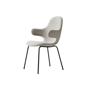 Catch Armchair JH15 - Black tube base / Grey Steelcut 0240