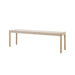 Betty TK5 Bench - Oak w. Natural Webbing